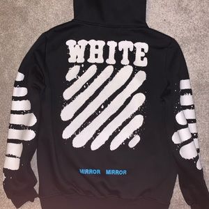 offwhite “mirror mirror” hoodie